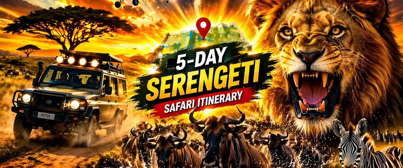 5-Day Serengeti Safari Itinerary (2026) Best Route, Costs & Travel Plan-Mara Triangle Safaris