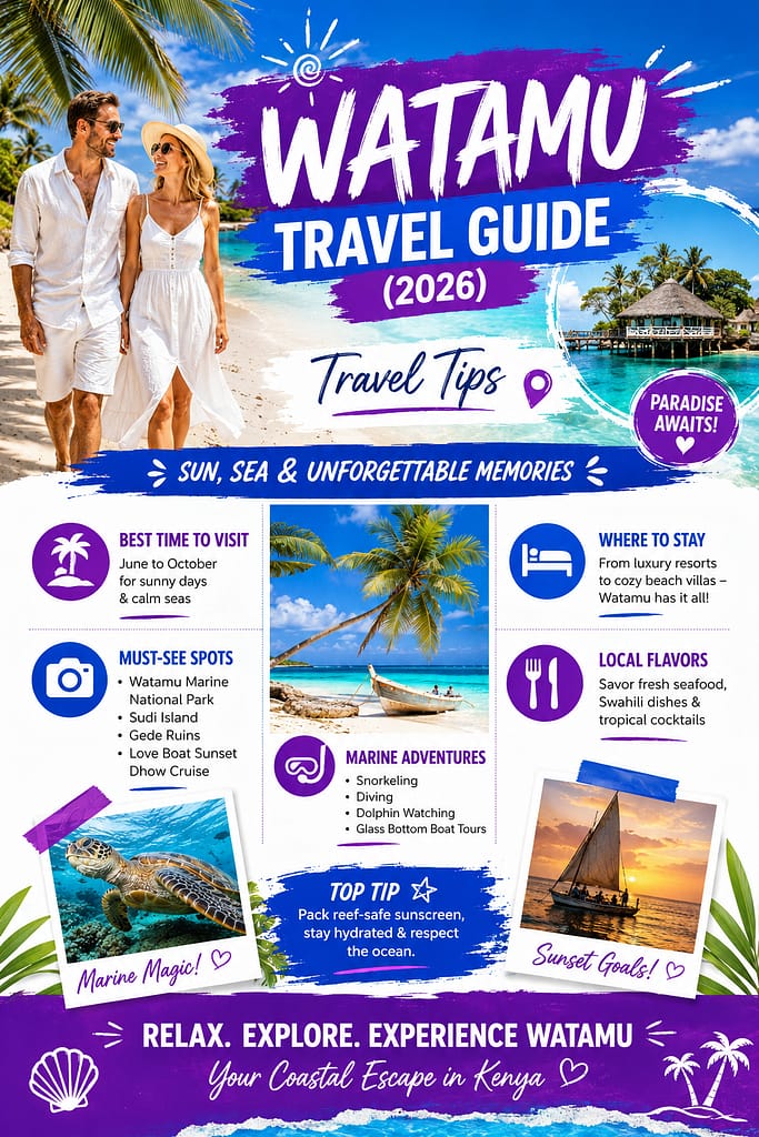 Watamu Travel Guide (2026) | Best Resorts, Marine Tours & Travel Tips-Mara Triangle Safaris