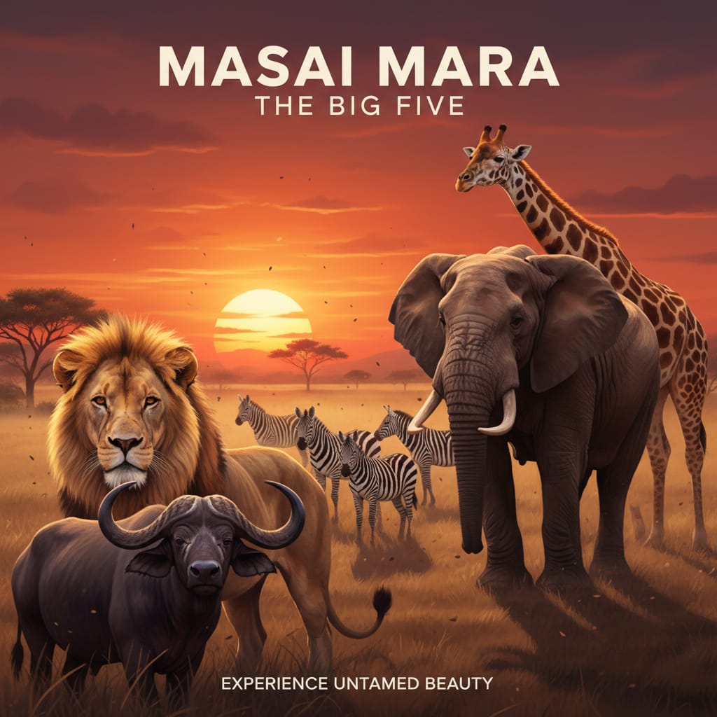 Big Five Safari Masai Mara (2026): Where to See Lions, Leopards & More – Mara Triangle Safaris