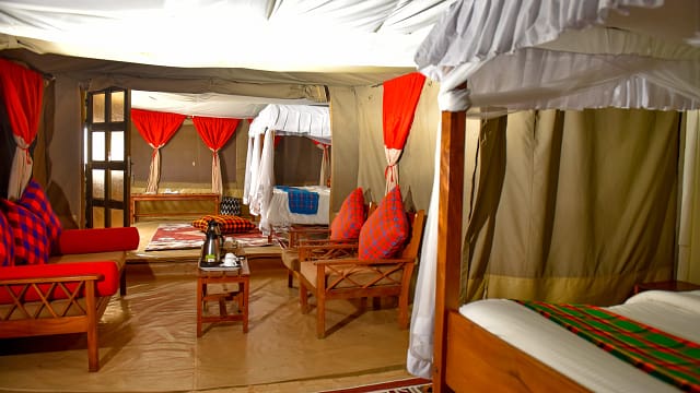 Enkorok Mara Camp with mara triangle safaris 1