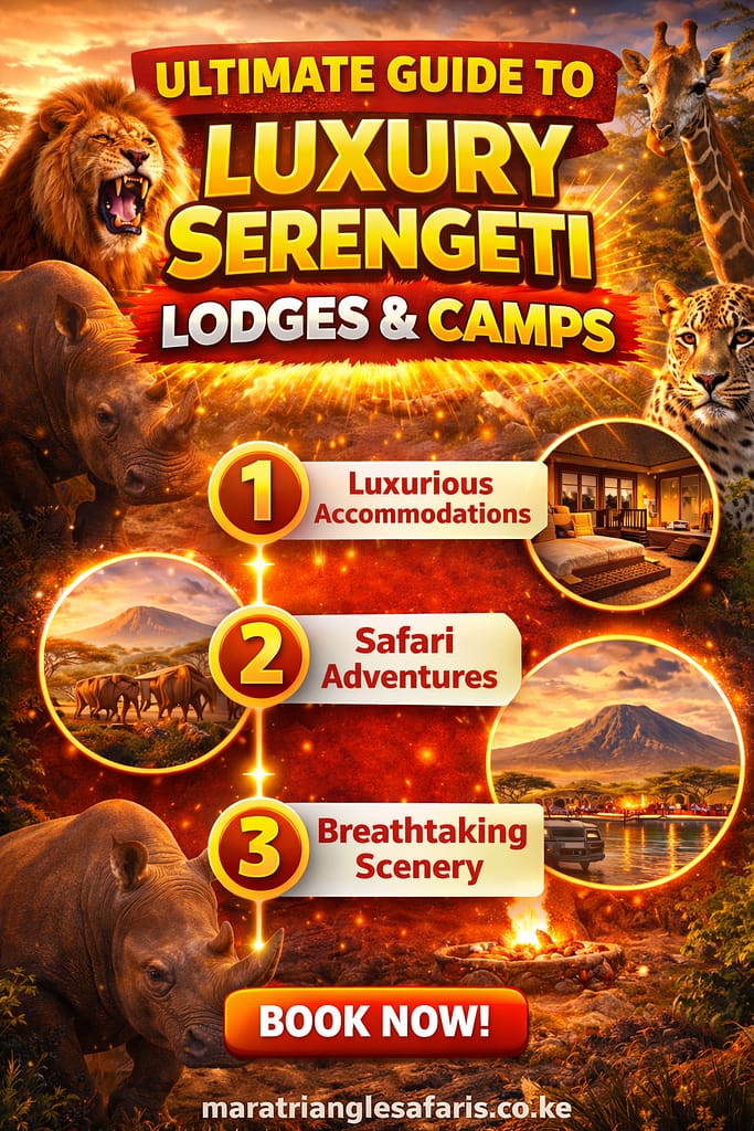 Luxury Serengeti Lodges & Camps (2026): Best Places to Stay for an Unforgettable Safari-Mara Triangle Safaris