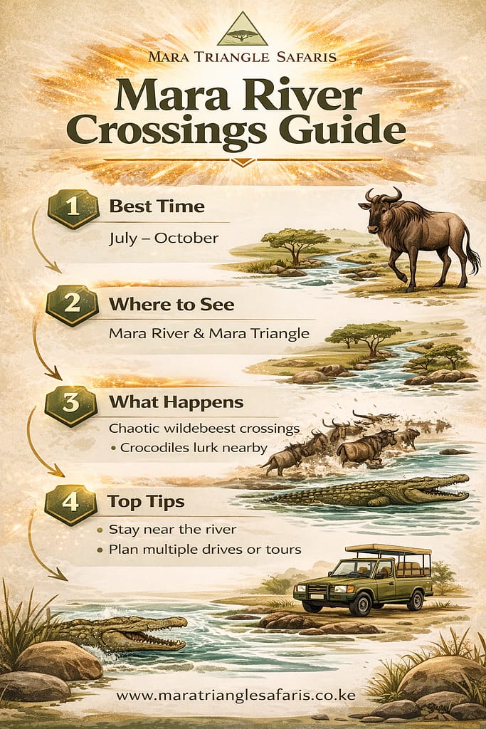 Mara River crossings guide- Mara Triangle Safaris