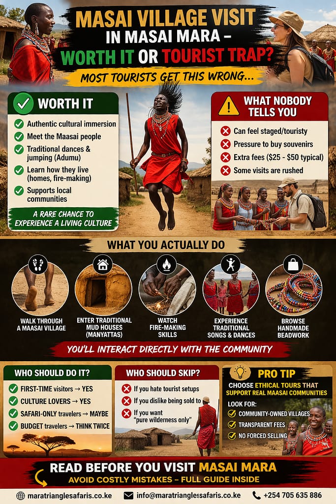 Masai Village Visit in Masai Mara (2026): Is It Worth It? Cost, Etiquette & What to Expect-Mara Triangle Safaris